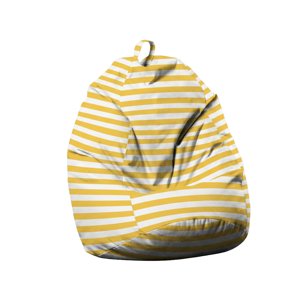 Lazy Bag u boji Pruge žuto-bijele